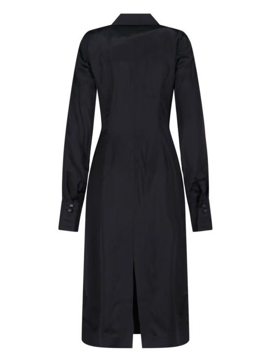 25FW 마린세르 미디 원피스 WDR421A CWOV0056 BK99 Black - MARINE SERRE