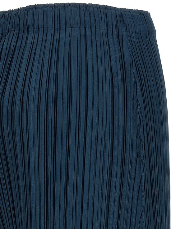 26SS 플리츠플리즈 스트레이트 팬츠 PP58JF28375 Blue - PLEATS PLEASE