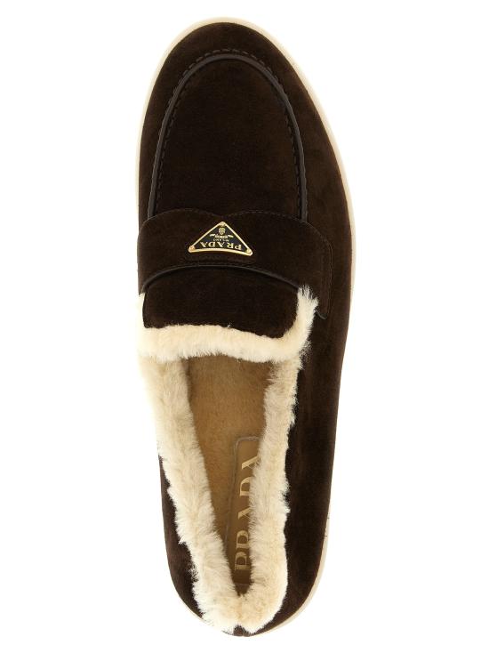 25FW 프라다 로퍼 2DG124FA0013LRFF0003 Brown - PRADA