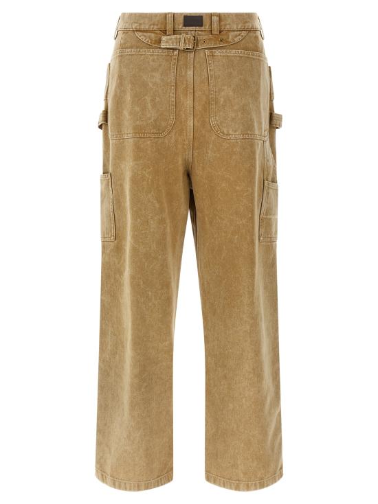 25FW 모스키노 스트레이트 팬츠 A030854210466 Beige - MOSCHINO