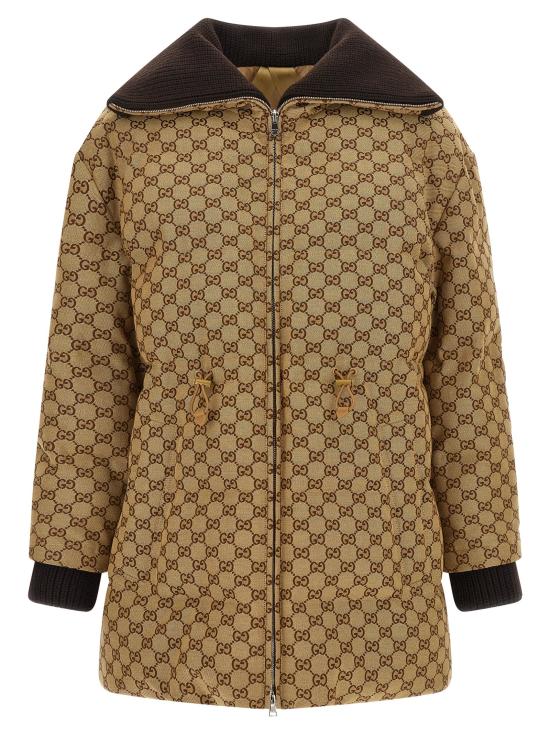 25FW 구찌 캔버스 봄버 자켓 835412ZAF4S2580 Beige