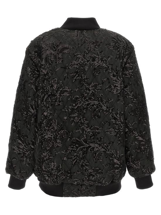 25FW 르 트윈스 봄버 자켓 BELLUNOLACEBLACKINBLACK Black - LE TWINS