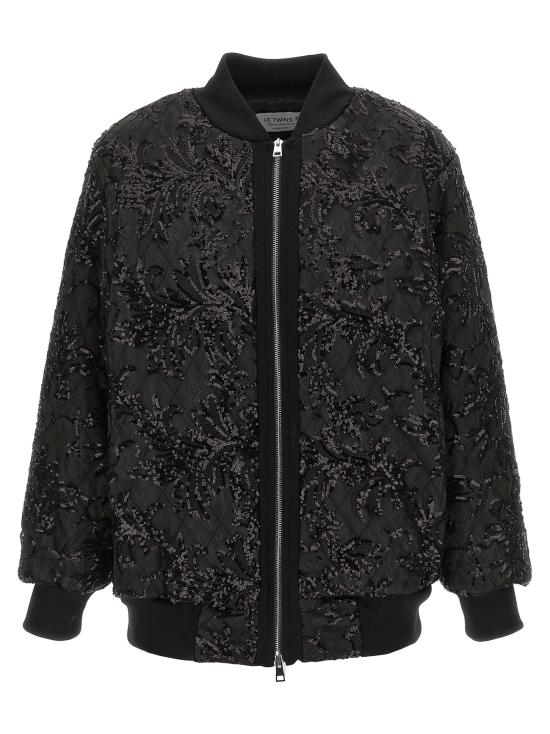 25FW 르 트윈스 봄버 자켓 BELLUNOLACEBLACKINBLACK Black