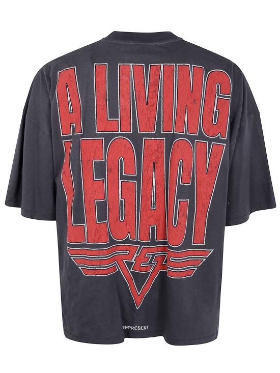 25FW 리프레젠트 반팔 티셔츠 MLM100176 46 46 SUNFADE GREY - REPRESENT