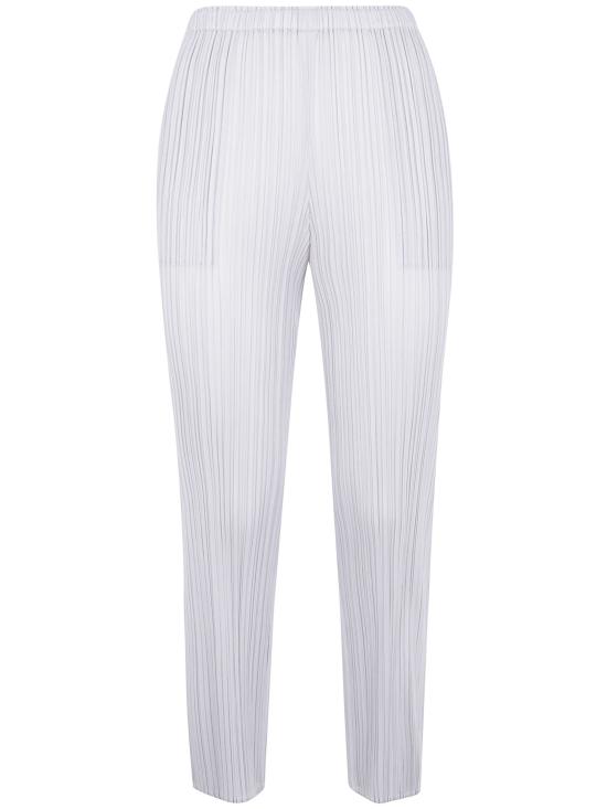 25FW 플리츠플리즈 스트레이트 팬츠 PP58JF111 10 LIGHT GRAY