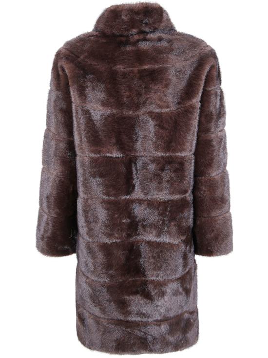 25FW 베타 코라디 코트 B601AMINK 00041 FONDENT DARK BROWN - BETTA CORRADI