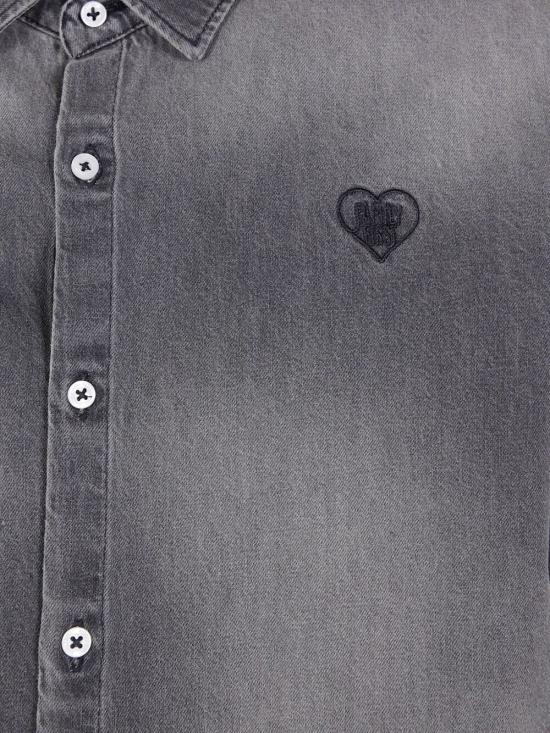 25FW 패밀리퍼스트 밀라노 긴팔 셔츠 SHS2504 BLACK - FAMILY FIRST MILANO