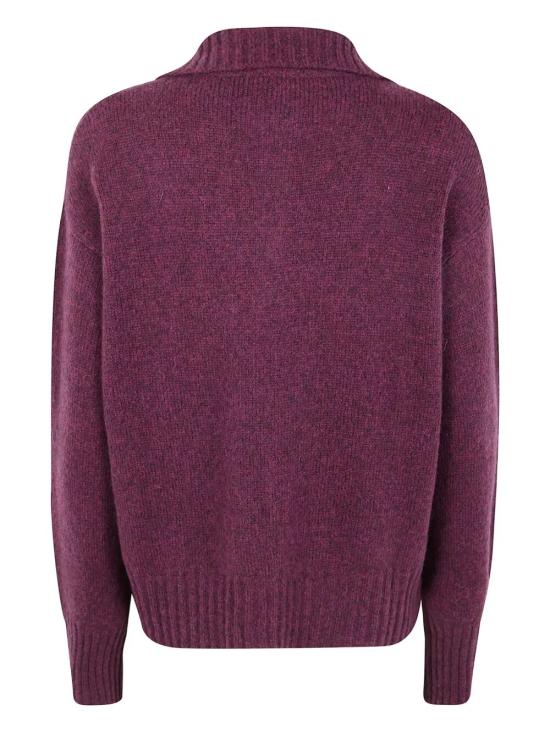 25FW 누어 폴로 티셔츠 253F36004 F3636 BORDEAUX - NUUR