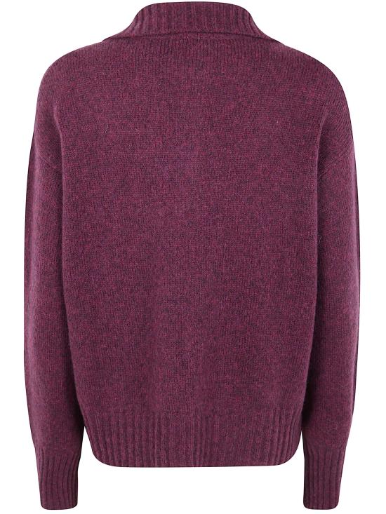 25FW 누어 폴로 티셔츠 253F36004 F3636 BORDEAUX - NUUR