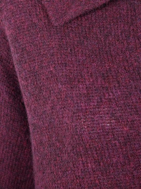 25FW 누어 폴로 티셔츠 253F36004 F3636 BORDEAUX - NUUR