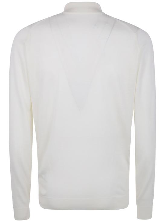 25FW 존스메들리 터틀넥 HARCOURT SNOW WHITE - JOHN SMEDLEY