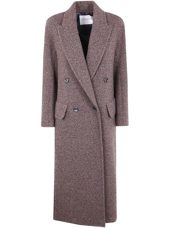 25FW 막스마라 아르코 버진울 코트 2521016443600 003 BLACK DARK CACHA