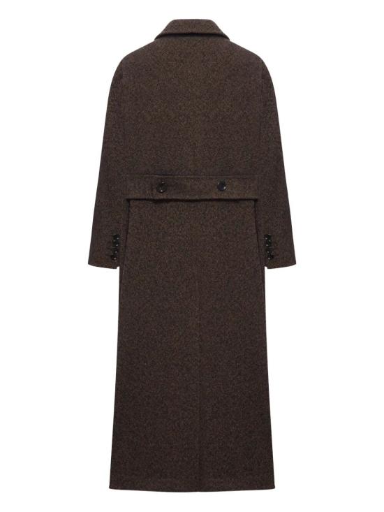 25FW 막스마라 아르코 버진울 코트 2521016443600 003 BLACK DARK CACHA - MAX MARA