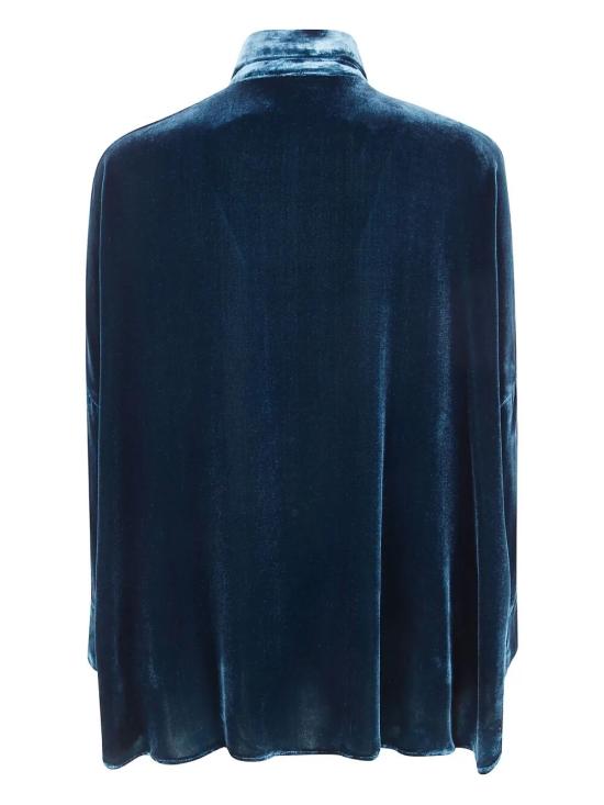 25FW 비앙코 르브랭 셔츠 S424 V52 VELVET PLAIN EMERALD - BIANCO LEVRIN