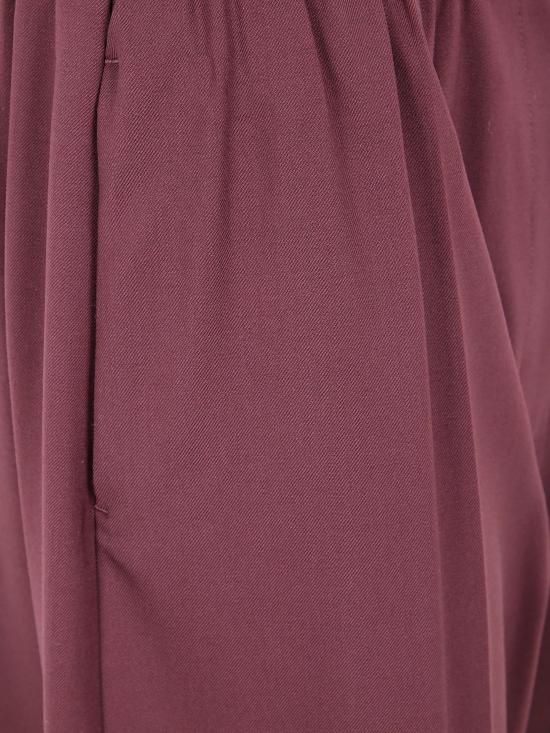 25FW 막스마라 스포츠막스 스트레이트 팬츠 2522136022600 003 WINE - MAX MARA SPORTMAX FASHION