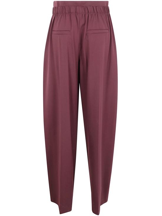 25FW 막스마라 스포츠막스 스트레이트 팬츠 2522136022600 003 WINE - MAX MARA SPORTMAX FASHION