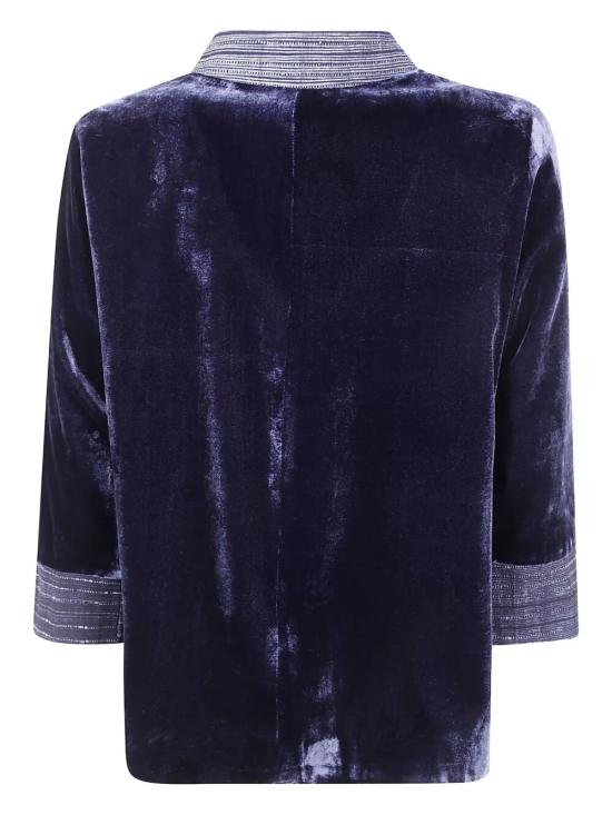 25FW 비앙코 르브랭 수트 자켓 J462 V70 VELVET PLAIN NIGHT BLUE - BIANCO LEVRIN