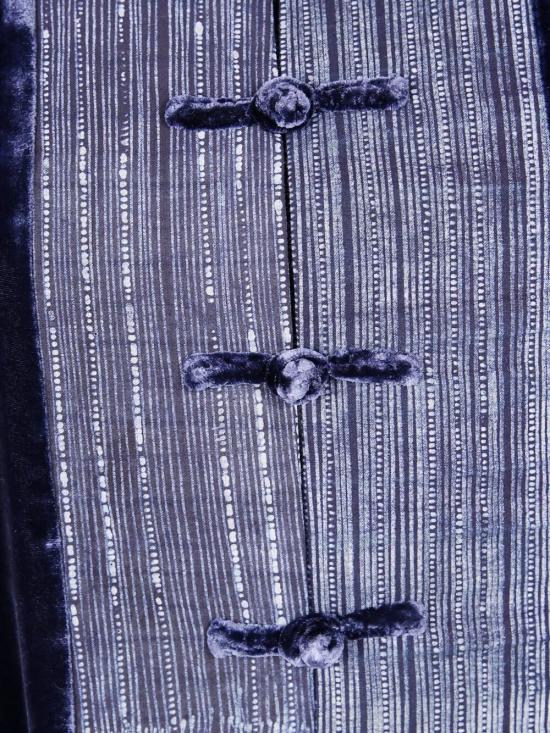 25FW 비앙코 르브랭 수트 자켓 J462 V70 VELVET PLAIN NIGHT BLUE - BIANCO LEVRIN