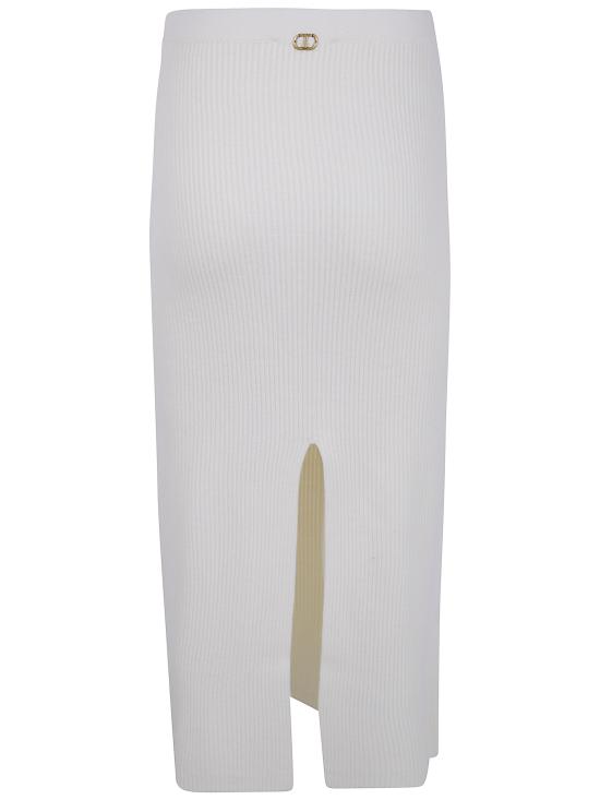 25FW 트윈셋 미디 스커트 252TT3142 00282 SNOW - TWINSET