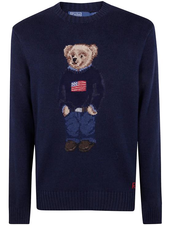 25FW 폴로 랄프로렌 스웨터 710 946 137 001 BEAR NAVY - POLO RALPH LAUREN