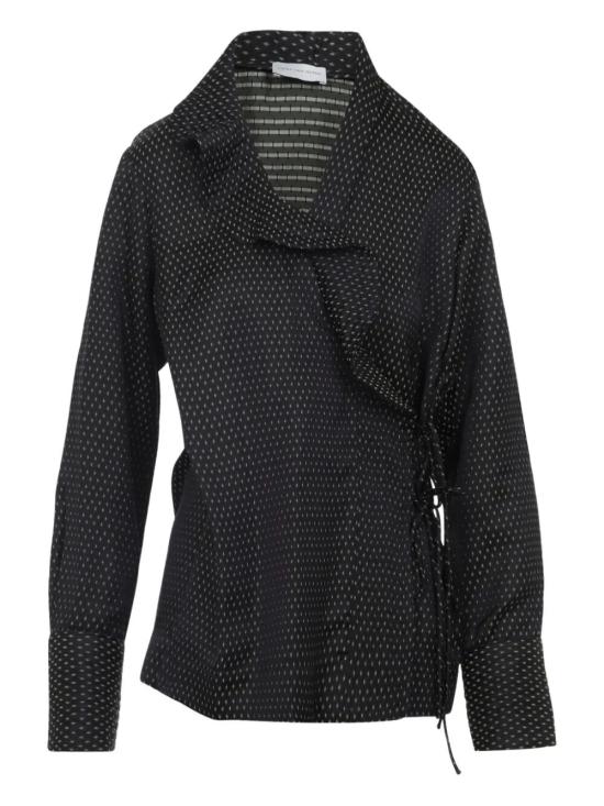 25FW 드리스 반 노튼 셔츠 252 010785 2350 900 BLACK - DRIES VAN NOTEN