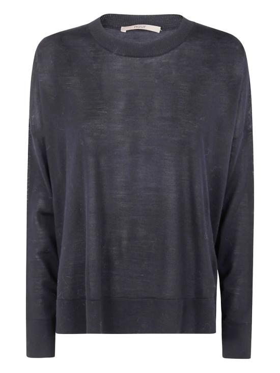 25FW 누어 스웨터 253F03301 09 BLACK - NUUR