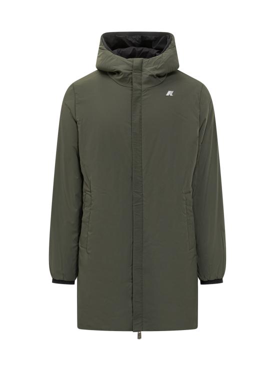 25FW 까웨 롱패딩 K6128WW AH3 BLACK GREEN - K-WAY