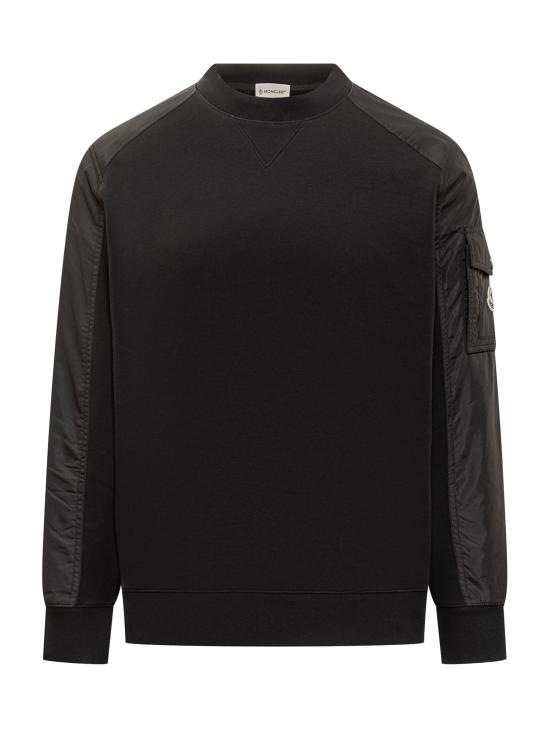 25FW 몽클레어 긴팔 티셔츠 K20918G0004989A8F 999 NERO