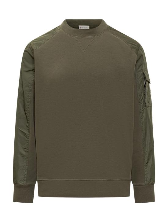 25FW 몽클레어 긴팔 티셔츠 K20918G0004989A8F 889 VERDE