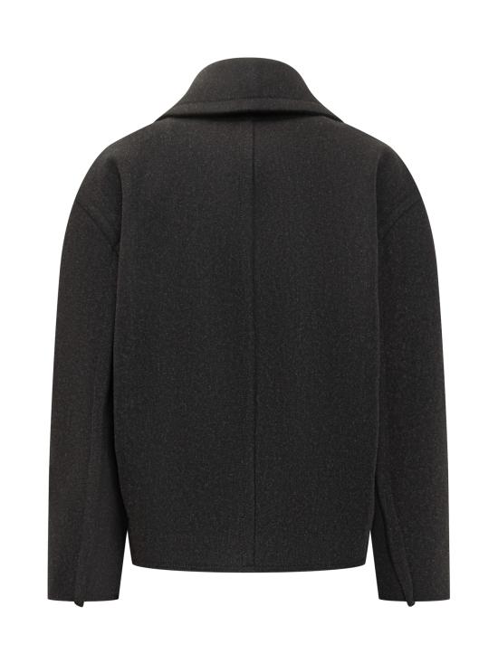 25FW 랑방 트렌치 코트 RMCO00096120H25 18 ANTHRACITE - LANVIN