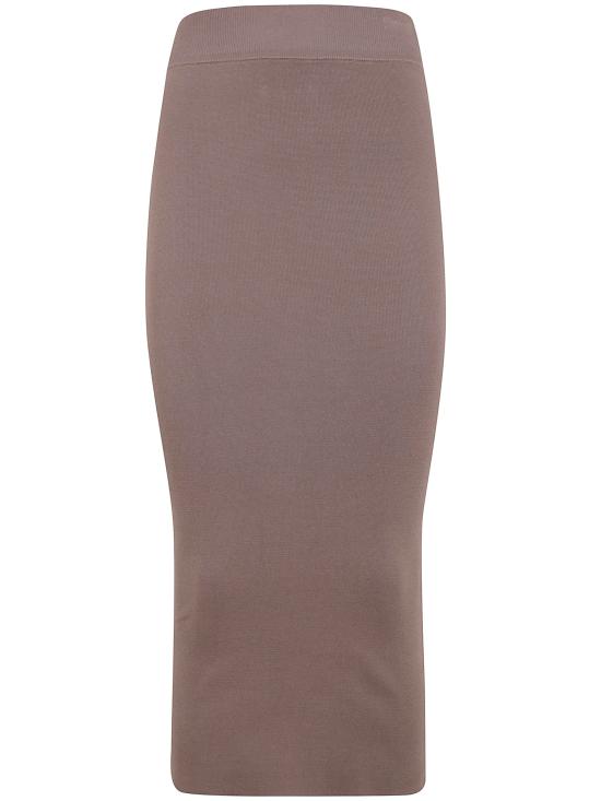 25FW 엔타이어 스튜디오 미디 스커트 UNW2511074TN TN TAN