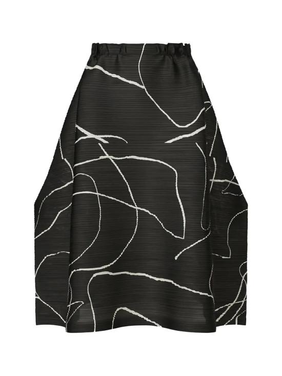 25FW 플리츠플리즈 롱 스커트 PP58JG694 15 BLACK - PLEATS PLEASE