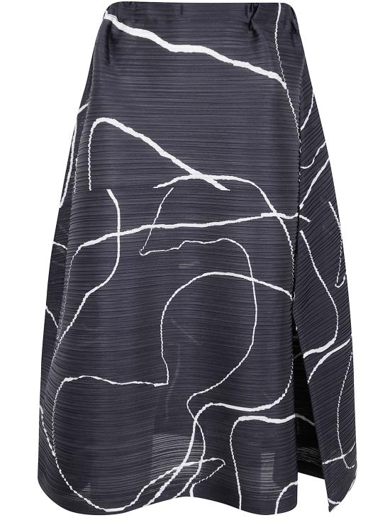 25FW 플리츠플리즈 롱 스커트 PP58JG694 15 BLACK