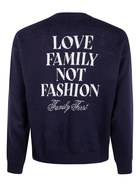 25FW 패밀리퍼스트 밀라노 스웨터 SWF2502 DARK BLUE - FAMILY FIRST MILANO