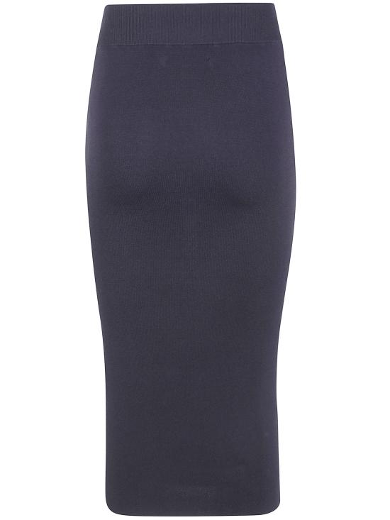 25FW 엔타이어 스튜디오 미디 스커트 UNW2511074BL BL BLACK - ENTIRE STUDIOS