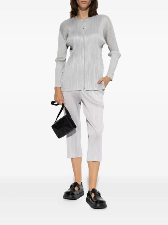25FW 플리츠플리즈 스트레이트 팬츠 PP58JF110 10 LIGHT GRAY - PLEATS PLEASE