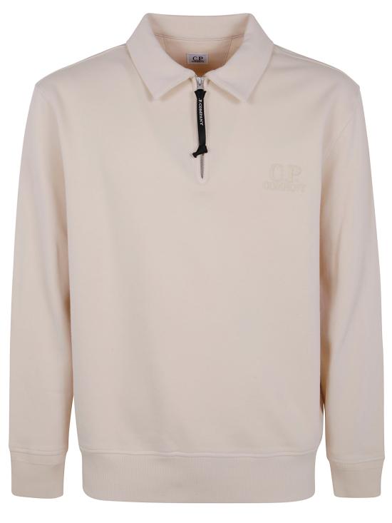 25FW 씨피 컴퍼니 스웨터 19CMSS140A 005086W 402 PISTACHIO SHELL - C.P. COMPANY