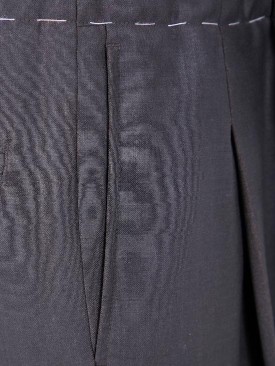 25FW 마르지엘라 스트레이트 팬츠 S50KA0685 M35524 143M DARK BROWN - MAISON MARGIELA