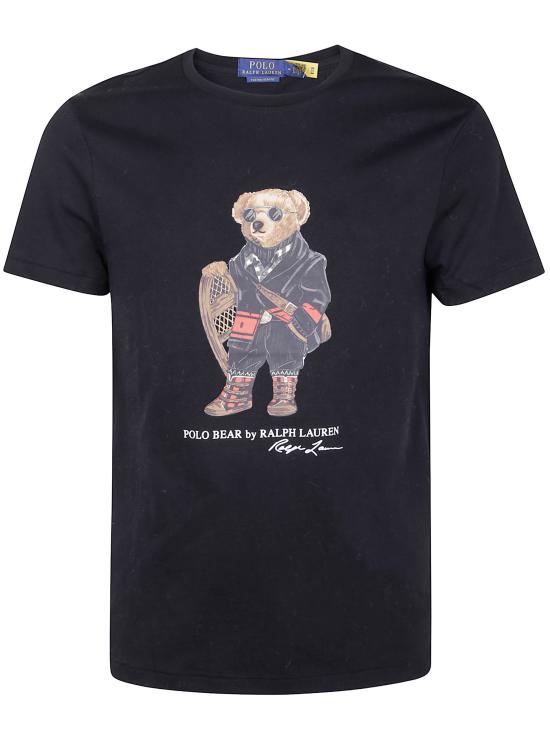 25FW 폴로 랄프로렌 반팔 티셔츠 710 P00 094 001 POLO BLACK HOLIDAY BEAR - POLO RALPH LAUREN