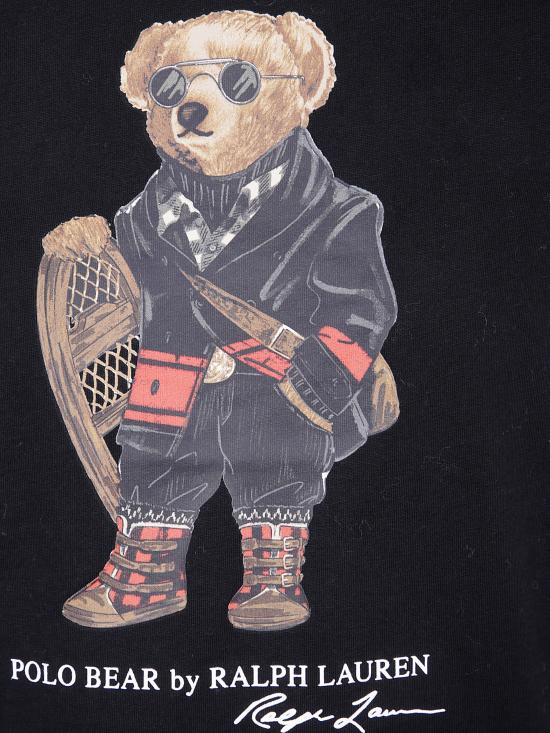 25FW 폴로 랄프로렌 반팔 티셔츠 710 P00 094 001 POLO BLACK HOLIDAY BEAR - POLO RALPH LAUREN
