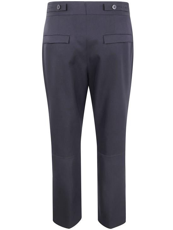 25FW 사피오 스트레이트 팬츠 N8 GABARDINE BLACK - SAPIO