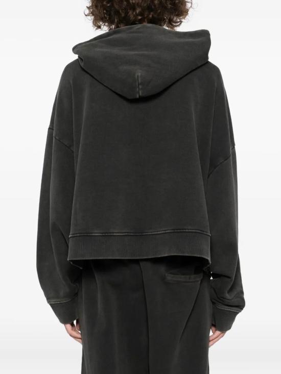 25FW 엔타이어 스튜디오 후드 티셔츠 UNU251012WB WB WASHED BLACK - ENTIRE STUDIOS