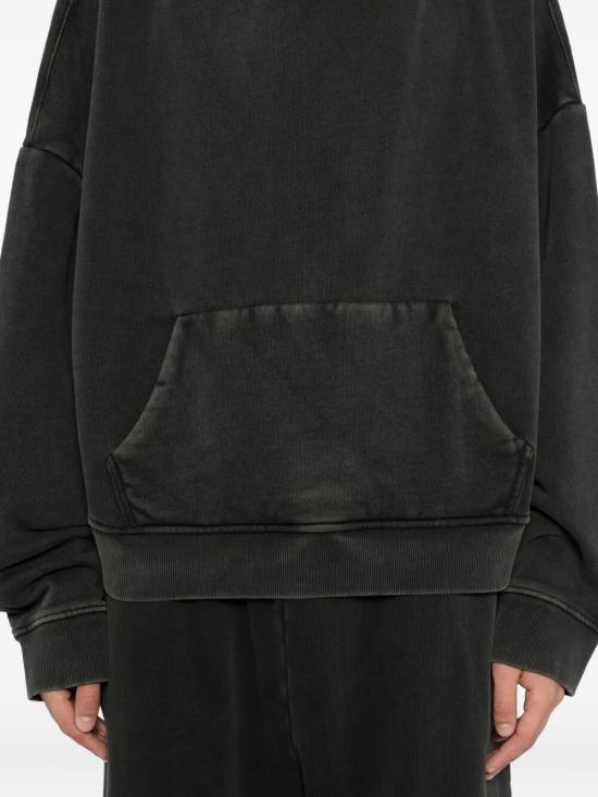 25FW 엔타이어 스튜디오 후드 티셔츠 UNU251012WB WB WASHED BLACK - ENTIRE STUDIOS