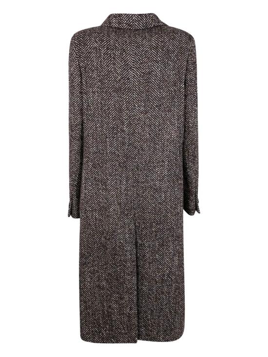 25FW 딸리아토레 코트 AMANDA 340218 M648 DARK BROWN - TAGLIATORE