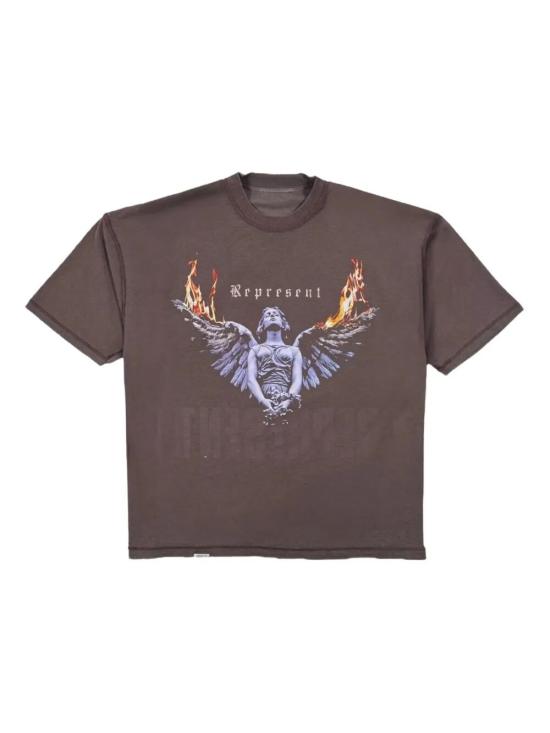 25FW 리프레젠트 반팔 티셔츠 MLM100176 17 17 BLACK - REPRESENT