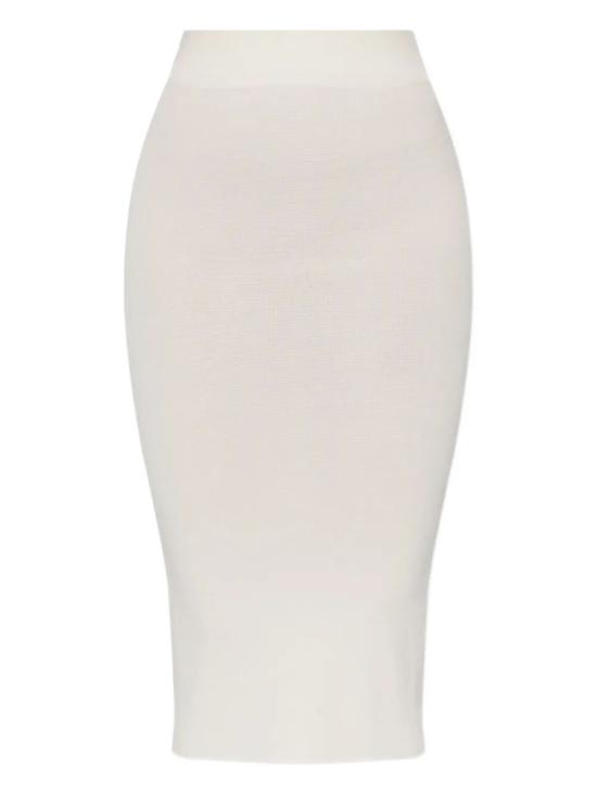 25FW 엔타이어 스튜디오 미디 스커트 UNW2511074OW OW OFF WHITE - ENTIRE STUDIOS