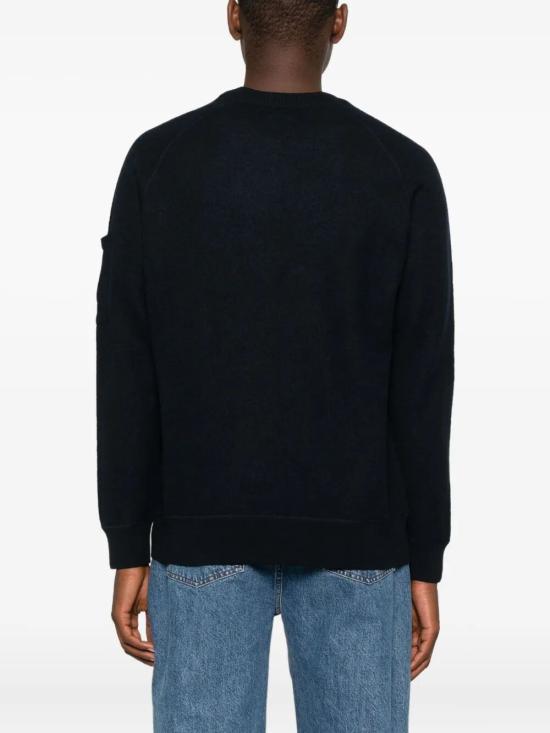 25FW 씨피 컴퍼니 스웨터 19CMKN198A 110468A 888 TOTAL ECLIPSE - C.P. COMPANY