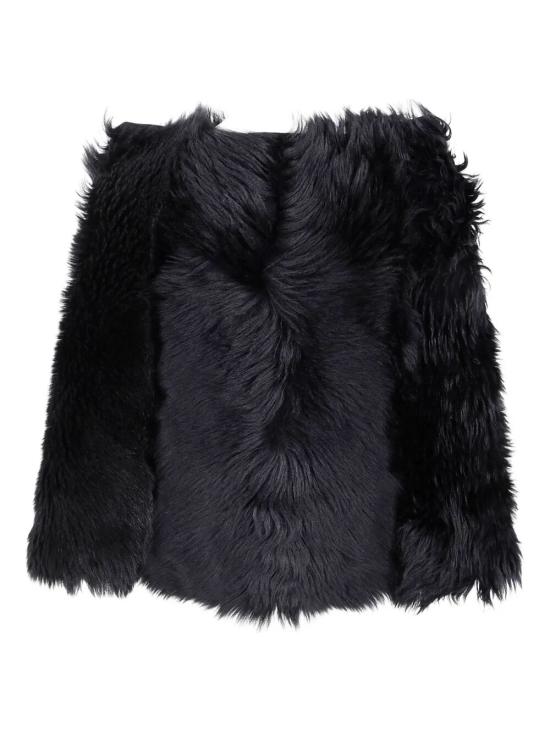 25FW 사피오 케이프 N61 AGNEAU BLACK - SAPIO