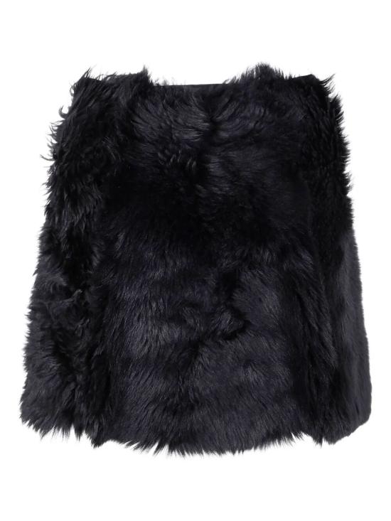 25FW 사피오 케이프 N61 AGNEAU BLACK - SAPIO