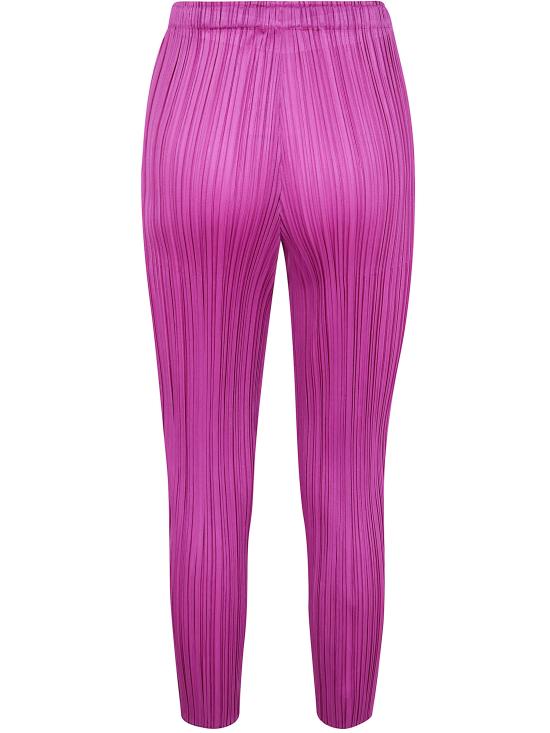 25FW 플리츠플리즈 스트레이트 팬츠 PP58JF134 85 MAGENTA - PLEATS PLEASE